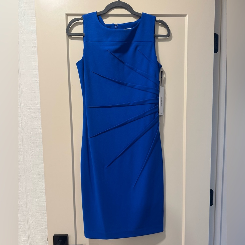 Elegant Blue Calvin Klein Dress